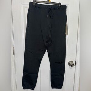 Essentials Men's Black Joggers